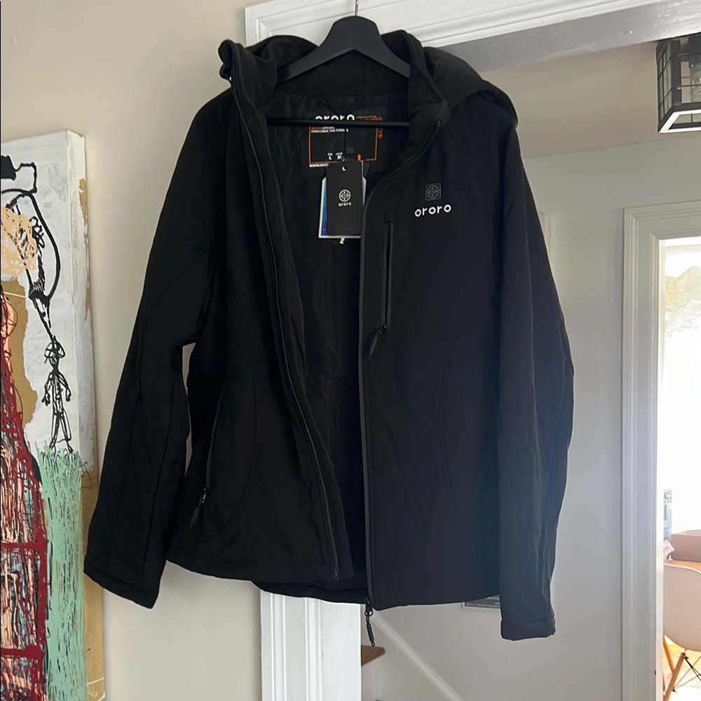 Women’s Black Ororo Heated Jacket